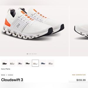 On Running - Cloudswift Mens Shoe